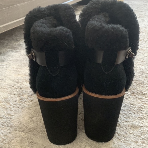 Coach - Kingston Winter Short Wedge Boots 9 - Picture 3 of 6